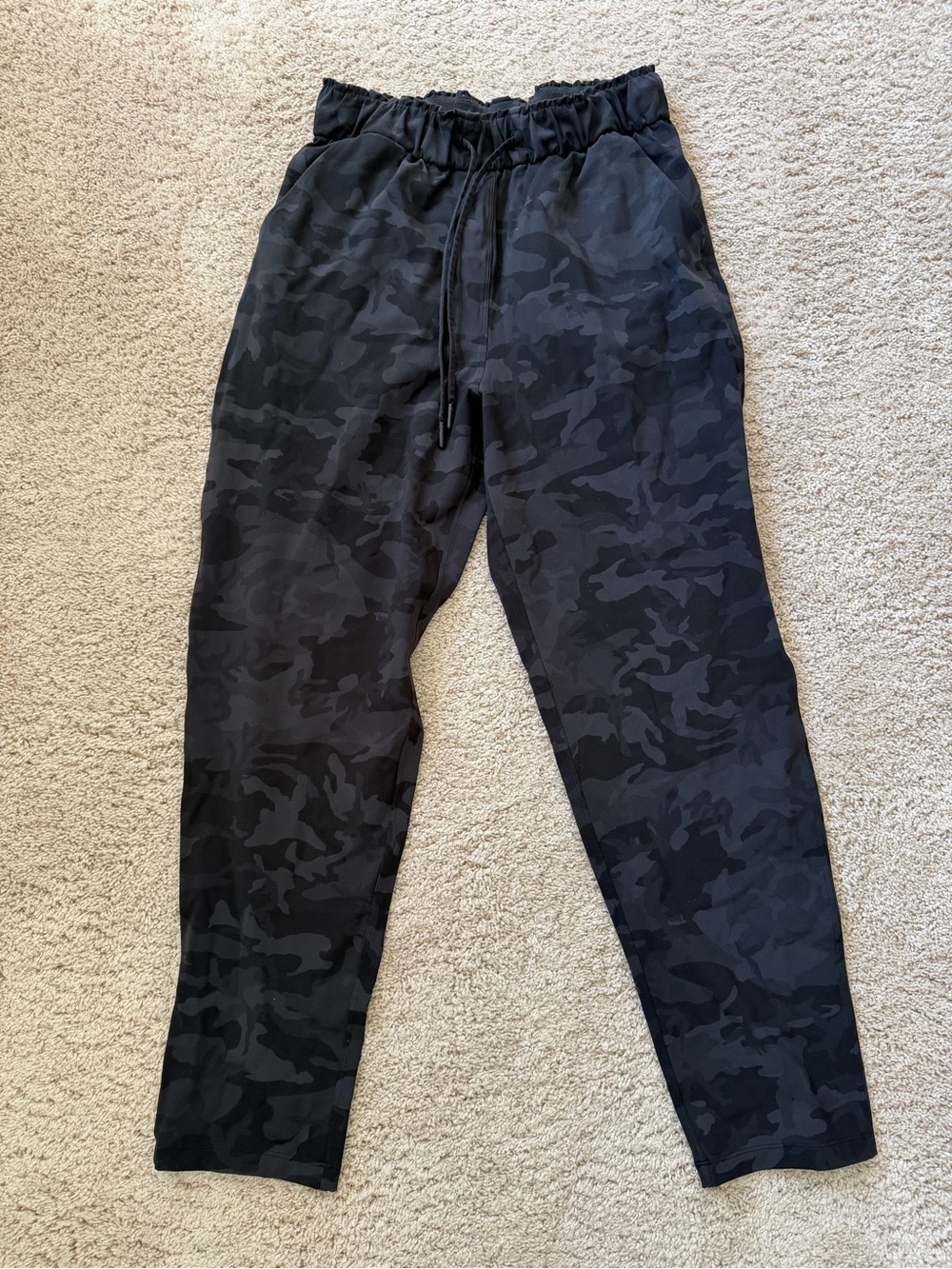 lululemon athletica Women's Black Camo Track Joggers